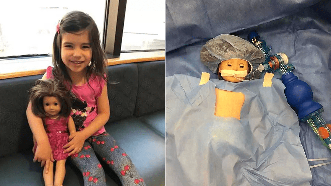 Operaron a la muñeca de una nena de 5 años para que se sienta acompañada | Curiosidades