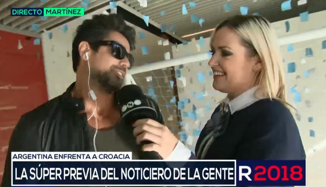 Luciano Castro, listo para alentar a la Selección | Rusia 2018