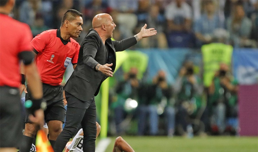 “Cagón”: el insulto de Sampaoli a un rival croata | Rusia 2018