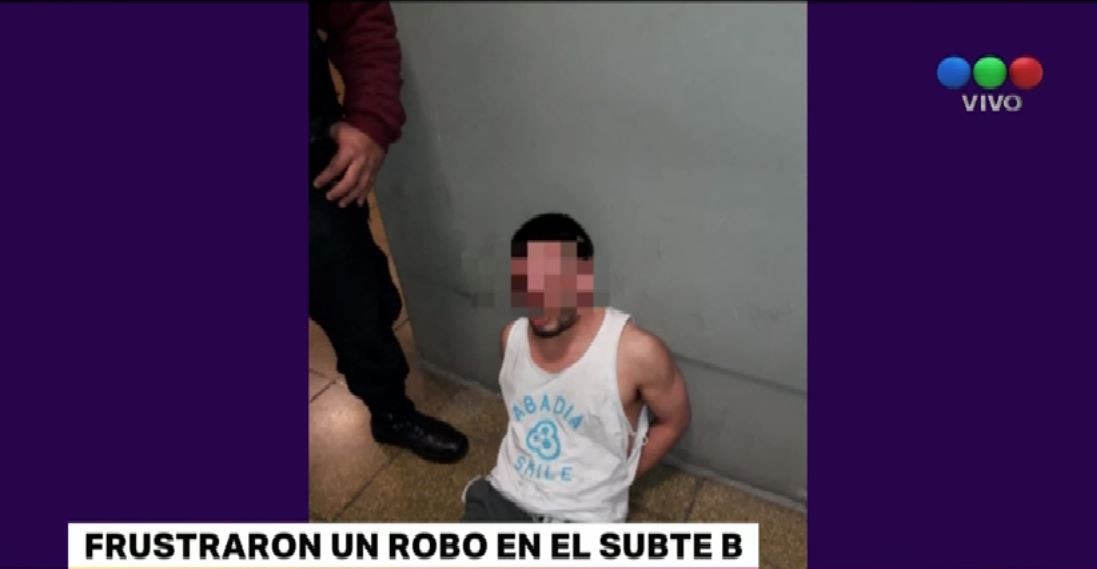 Frustraron un robo en una boletería de la línea B | Actualidad
