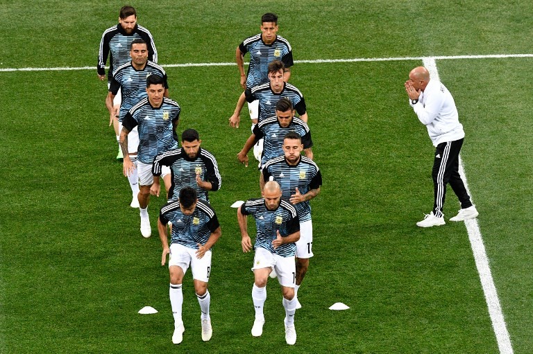 El posteo de Ansaldi en Instagram: "Con fe en nuestro Dios de lo imposible" | Rusia 2018