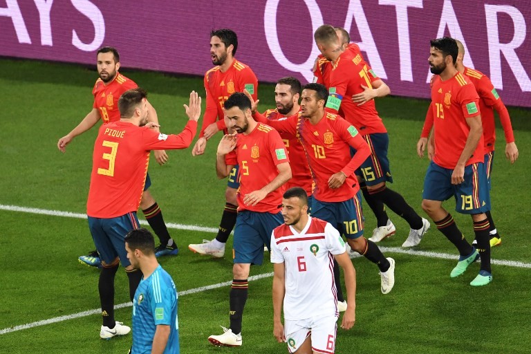 España logró empatar sobre el final y clasificó a octavos: enfrentará a Rusia | Rusia 2018