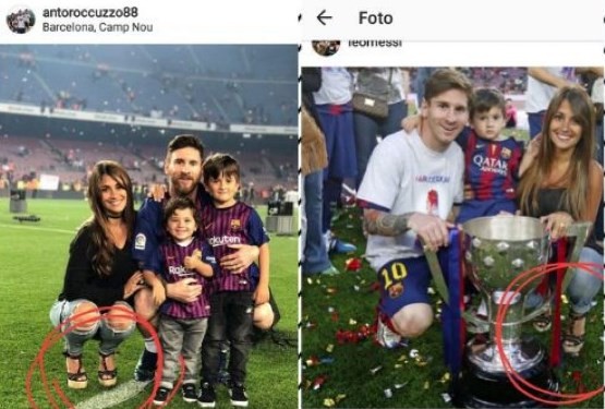 Los hinchas le piden a Antonela Roccuzzo que use las "sandalias de la suerte" | Rusia 2018