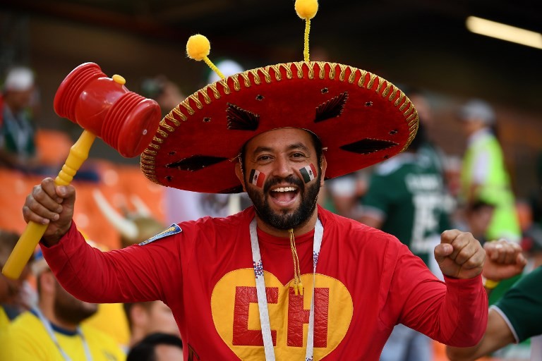 Los hinchas mexicanos ponen todo en la cancha para ganarle a Suecia | Rusia 2018