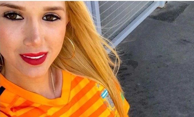 La mujer de Armani, protagonista de la previa: foto hot y aliento para la Selección | Rusia 2018