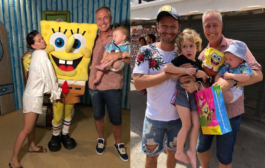 El divertido paseo de Marley, la China Suárez, Benjamín Vicuña y sus hijos en Madrid | Espectáculos