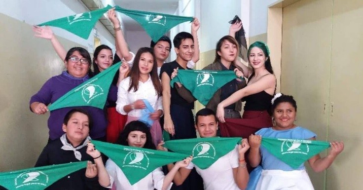 Bailaron una zamba con los pañuelos verdes por una "patria inclusiva" en el acto del 9 de Julio | Actualidad