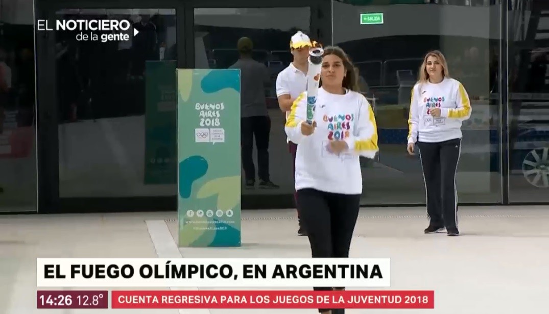 La llama olímpica de los Juegos de la Juventud 2018 ya está en  Buenos Aires | Deportes