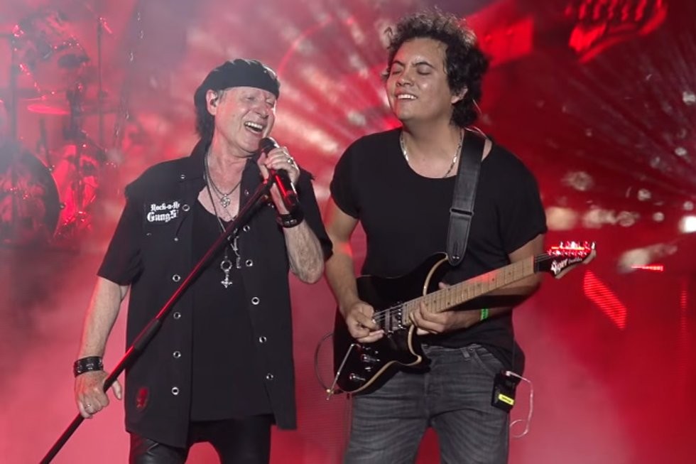 El artista callejero que cumplió su sueño de tocar con Scorpions | Espectáculos