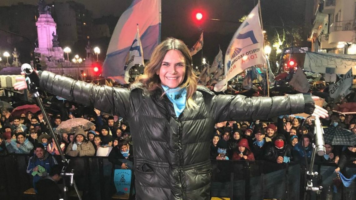 Aborto: el mensaje de Amalia Granata para el New York Times: "En tu cara" | Espectáculos