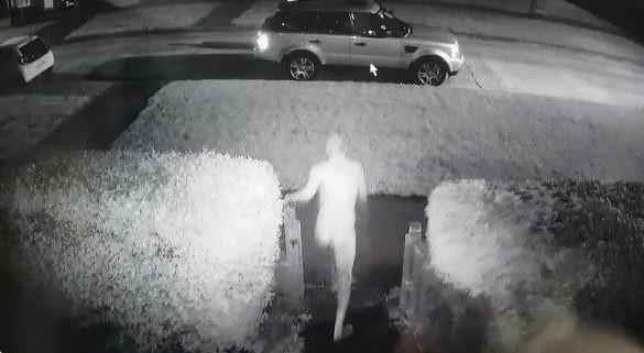 "Soy el ninja desnudo": atrapó a un ladrón que intentaba robarle la camioneta | Redes