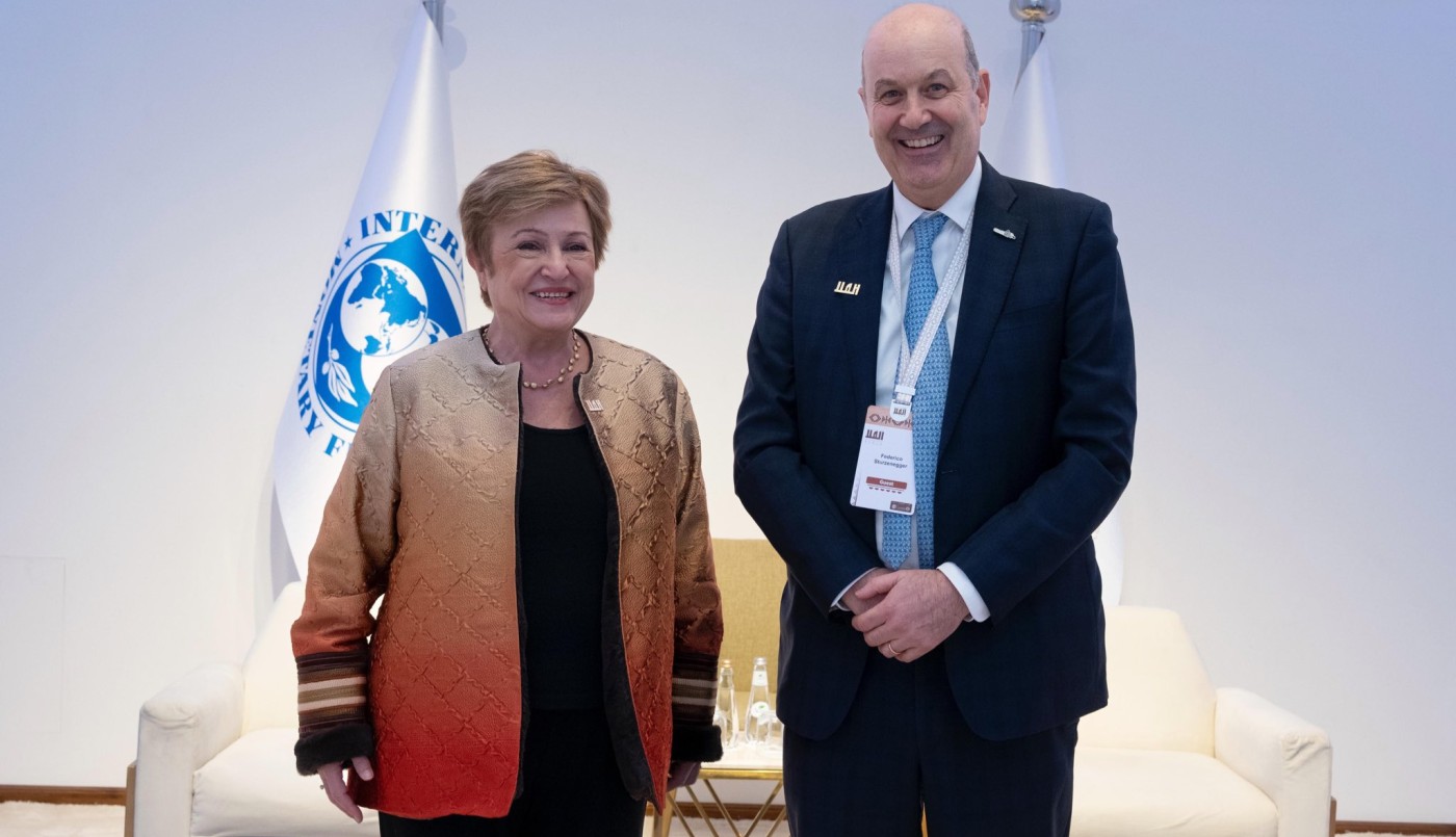 Sturzenegger se reunió con Georgieva en Arabia Saudita | Economía