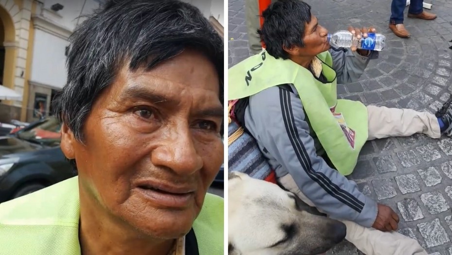 El hombre que caminó 140 kilómetros para agradecer que su hija dejó de sufrir bullying | Actualidad