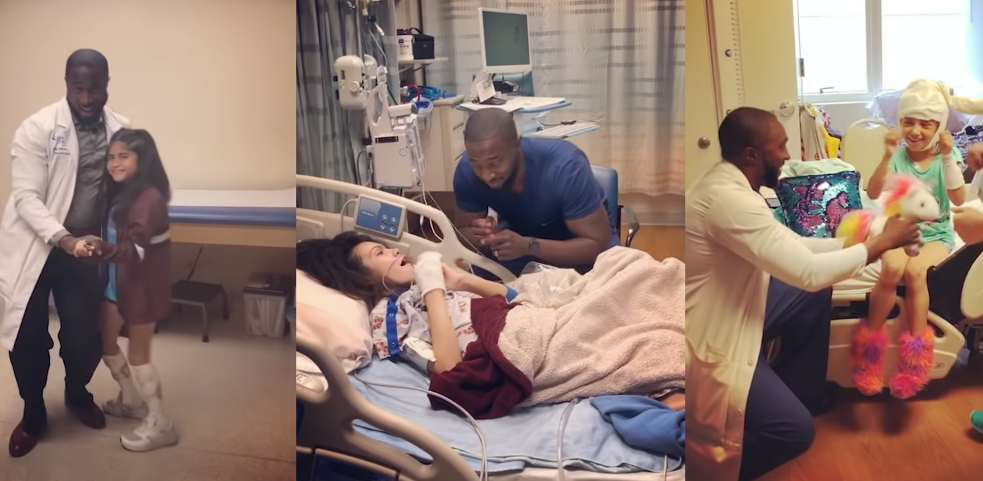 Ternura viral: el pediatra que baila para hacer reír a sus pacientes como terapia | Redes