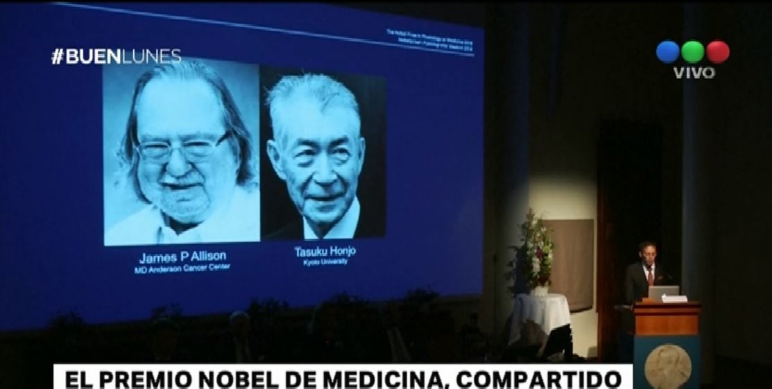 Otorgan el Nobel de Medicina a los creadores de la inmunoterapia contra el cáncer | Internacionales