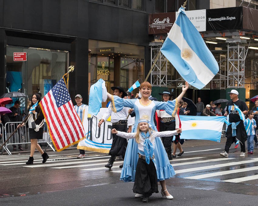Tango en el desfile de la Hispanidad de Nueva York | Internacionales