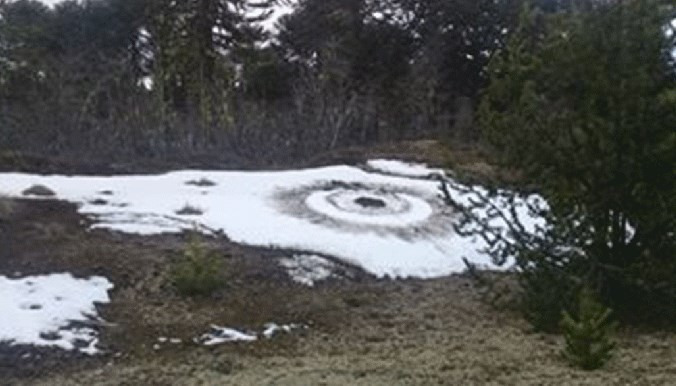Misterio en un pueblo de Neuquén por dibujos que aparecieron en la nieve | Curiosidades