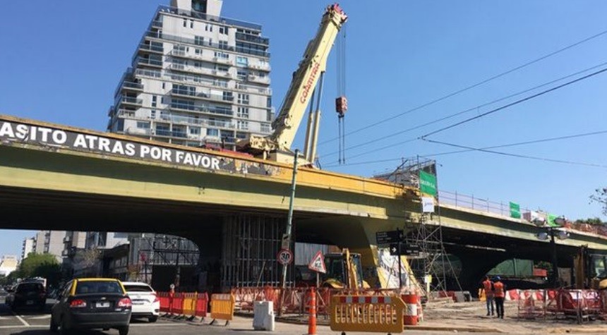 Cierran por un mes un tramo de la avenida Córdoba para desmontar el puente | Actualidad
