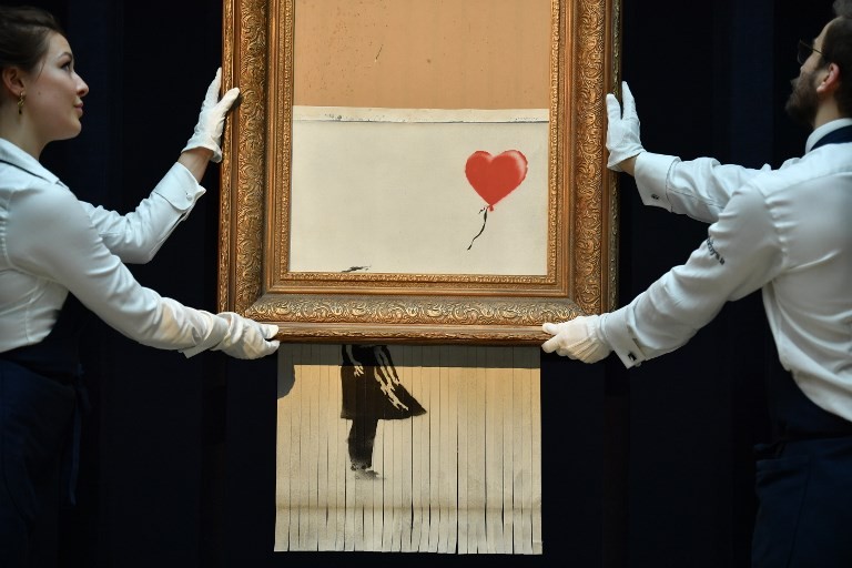 Subastan varias obras de Banksy en París, esta vez sin sorpresas | Espectáculos