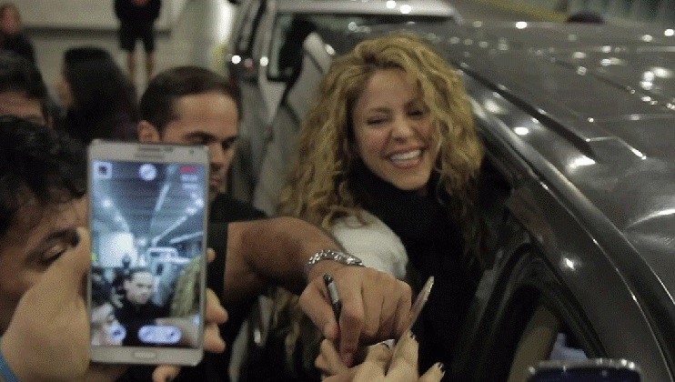 Así la recibieron sus fans argentinos a Shakira | Espectáculos