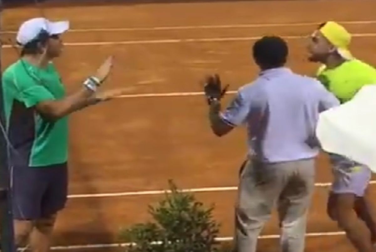Feroz pelea entre Berlocq y Argüello tras un partido en Montevideo | Deportes