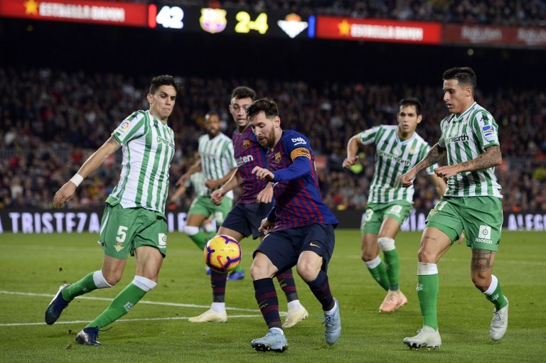 Messi volvió a jugar, metió dos goles, pero Barcelona cayó ante Betis por 4 a 3 | Deportes