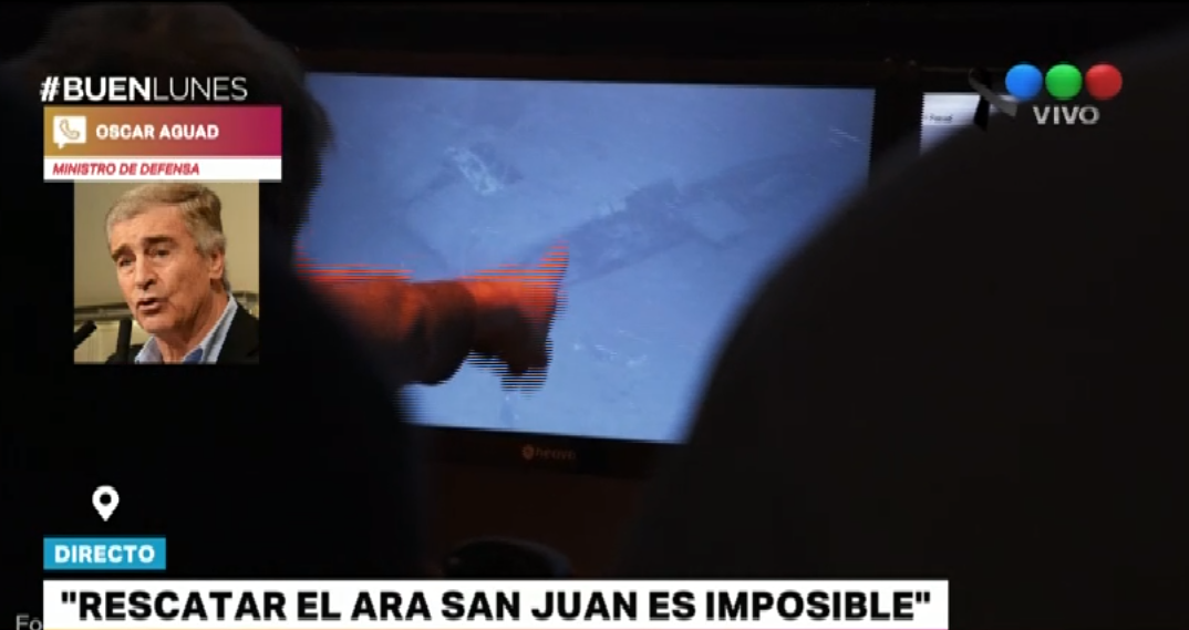 Aguad sobre el rescate del ARA San Juan: "La operación, desde el punto de vista tecnológico, es imposible" | Actualidad
