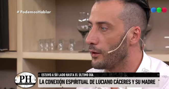 El emotivo relato de Luciano Cáceres: "Creo en los ángeles por una experiencia que viví con mi mamá antes de su muerte" | Espectáculos