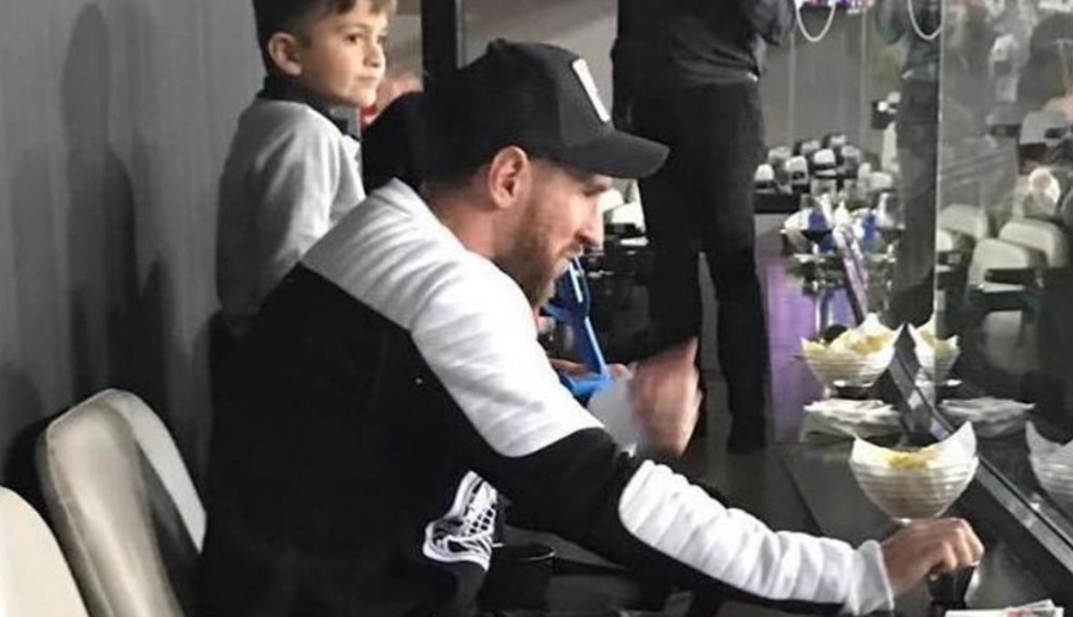 ¿Messi es hincha de River?: así reaccionó con el gol de Boca en el Bernabéu | Deportes