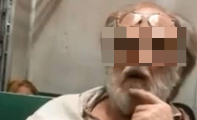 Le sacaba fotos a una chica en el tren, lo escracharon y fingió un infarto | Actualidad