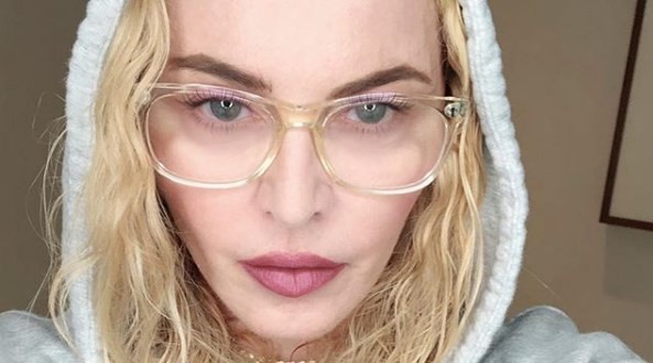 Madonna la rompió en Instagram con una foto desnuda de cuando tenía 19 años | Espectáculos