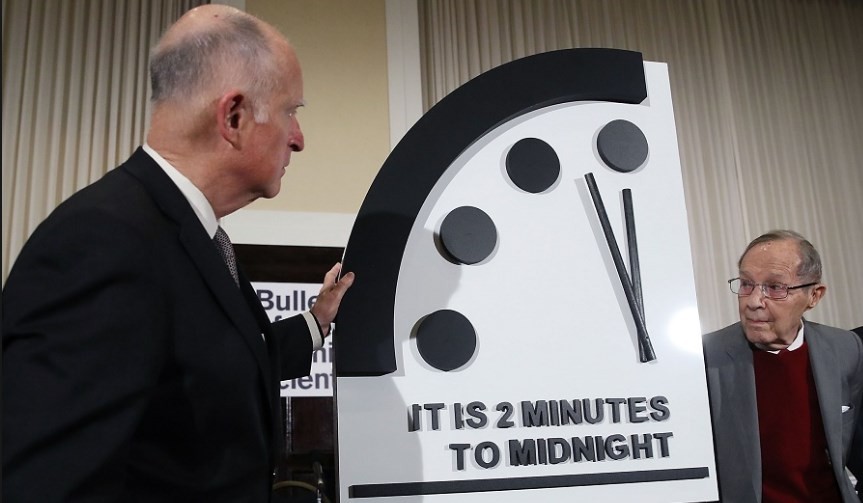 "Reloj del Juicio Final": la Tierra, a dos minutos del Apocalipsis | Curiosidades