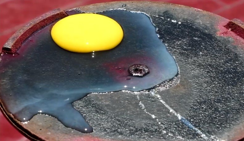 En Mendoza se puede freír un huevo al sol | Curiosidades