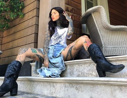 La foto de Cande Tinelli son su cola tatuada en primer plano que arrasa en Instagram | Espectáculos