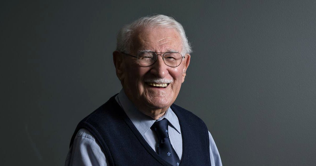 Tiene 98, es sobreviviente del Holocausto y contó sus secretos para ser "el hombre más feliz del mundo" | Curiosidades