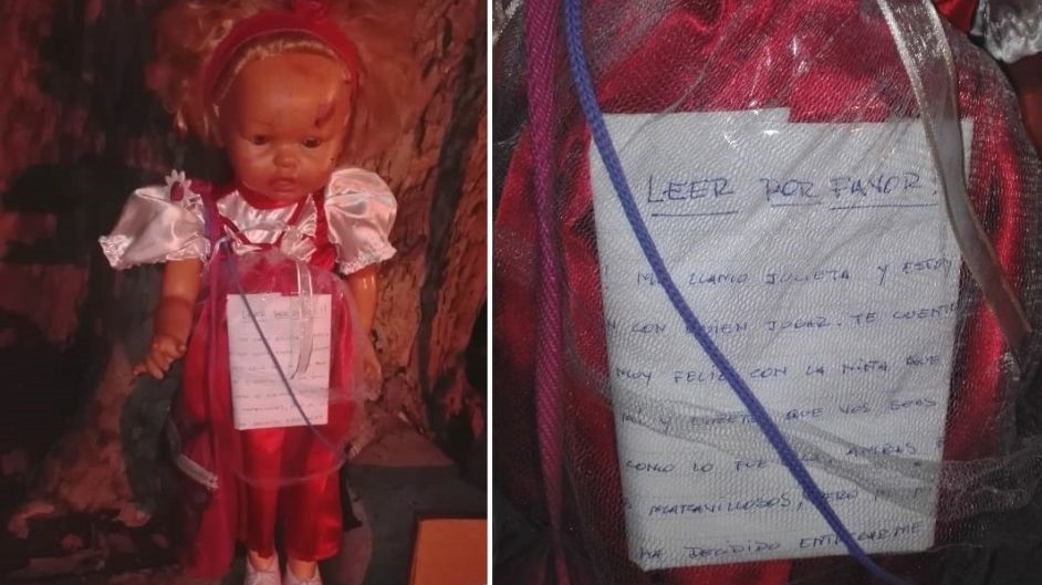 La historia de la muñeca con moretón que pide ser adoptada | Curiosidades