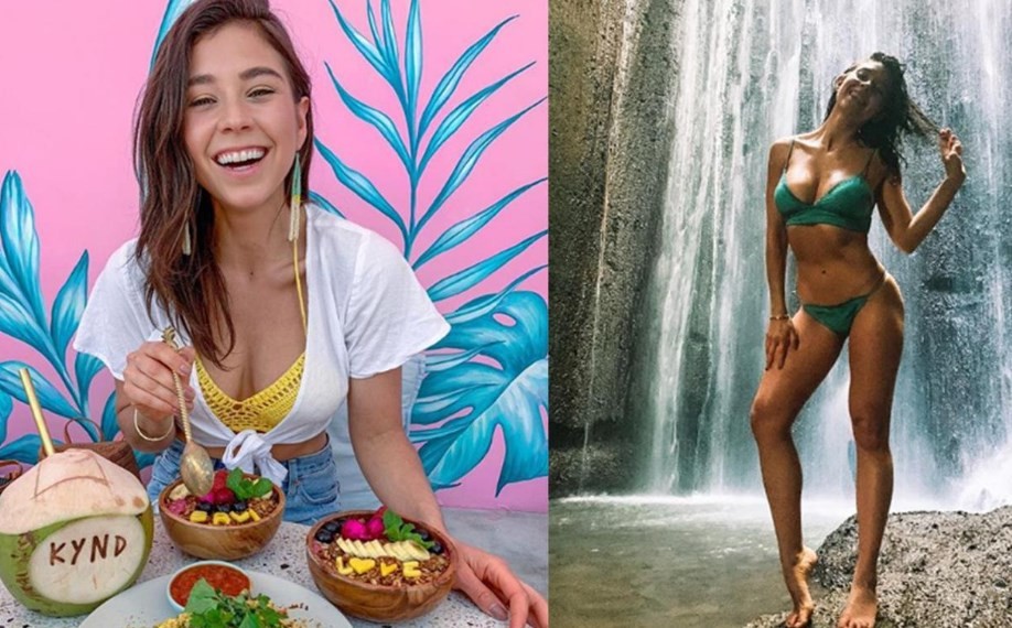 Una youtuber vegana que tuvo que pedir perdón porque la filmaron comiendo pescado | Redes