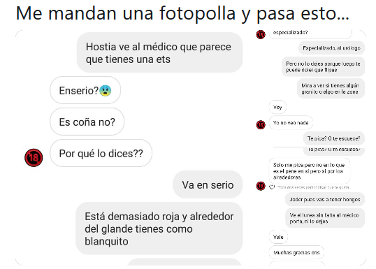 Viral: un chico le mandó una foto de su pene y descubrió que tenía una enfermedad de transmisión sexual | Redes