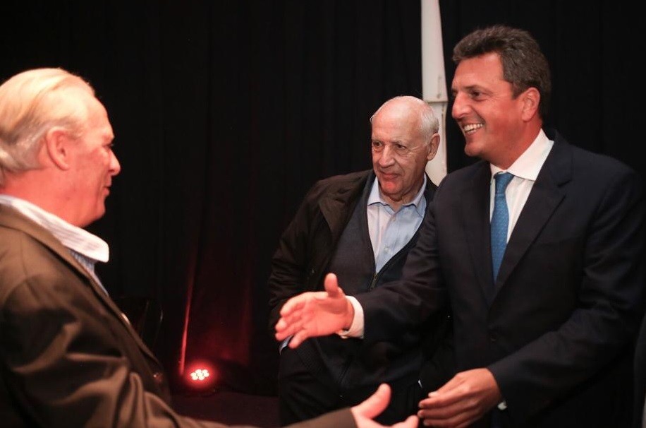 La UOCRA logró reunir a Lavagna y a Massa | Política