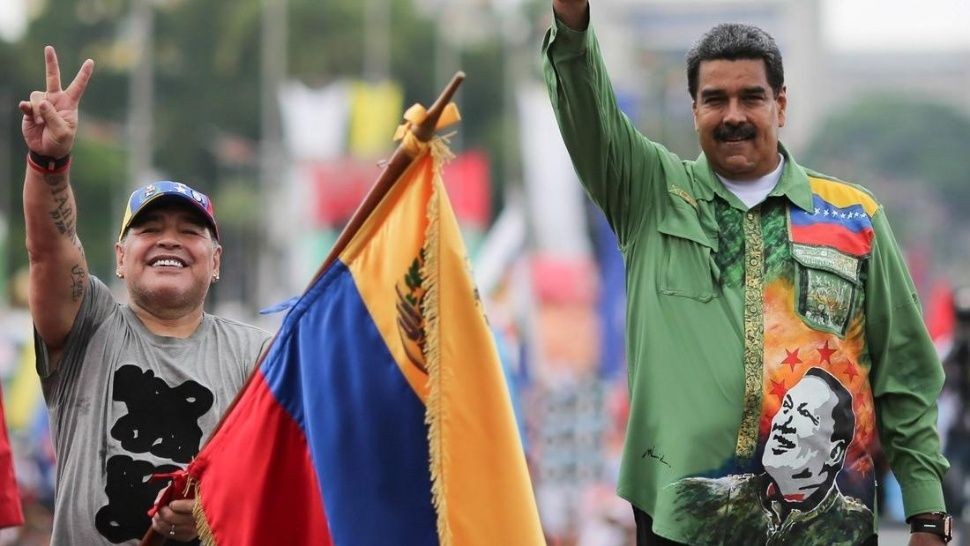 El apoyo de Maradona a Maduro en medio de la tensión en Venezuela | Internacionales