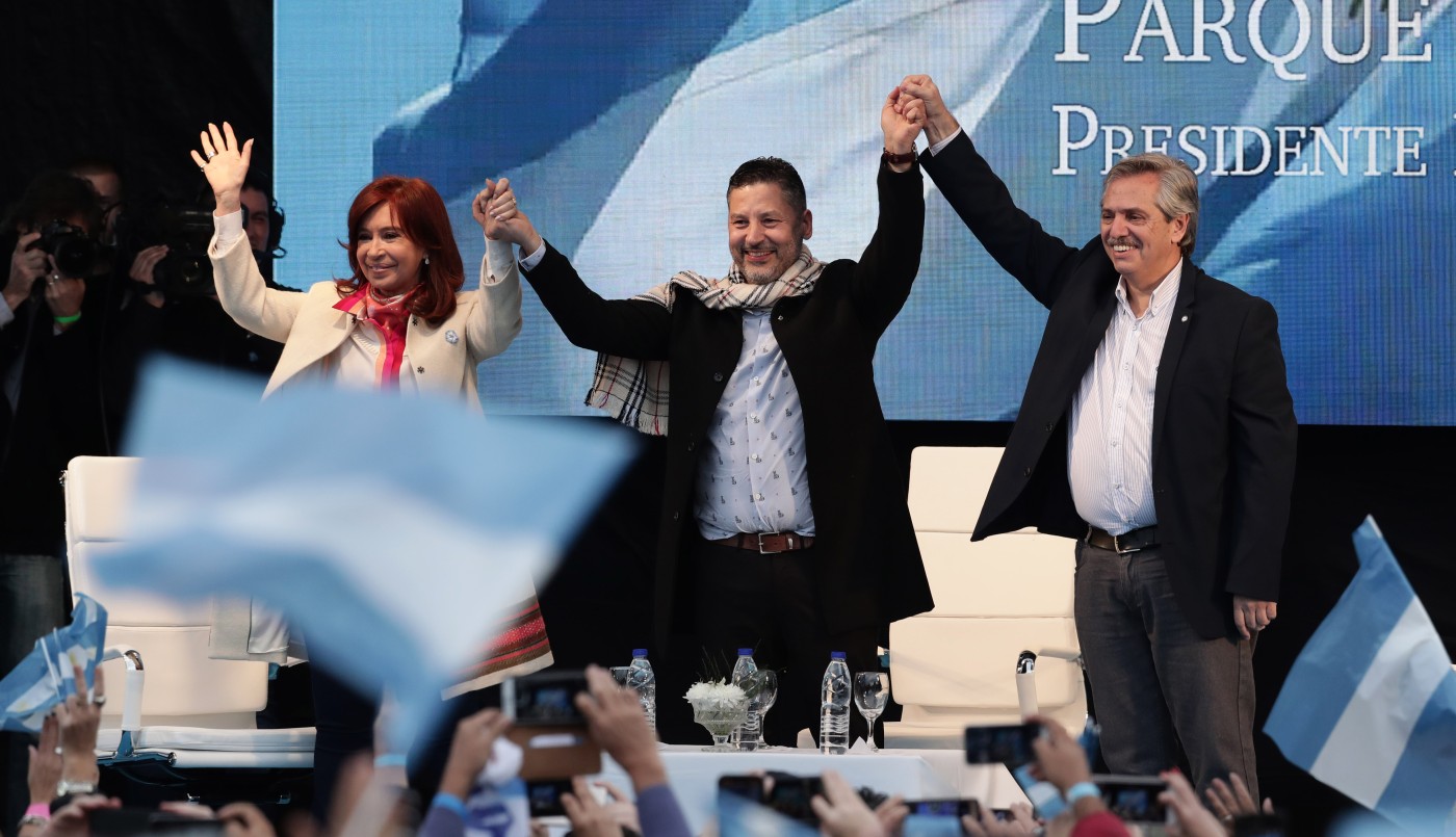Alberto Fernández y Cristina se mostraron juntos: "Dos dirigentes no pueden hacer todo" | Política