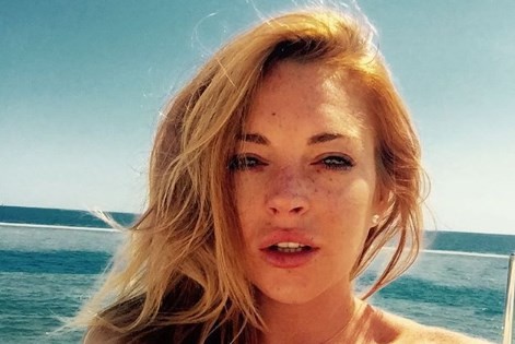 La foto desnuda de Lindsay Lohan a lo Marilyn Monroe que desafía la censura de Instagram | Espectáculos