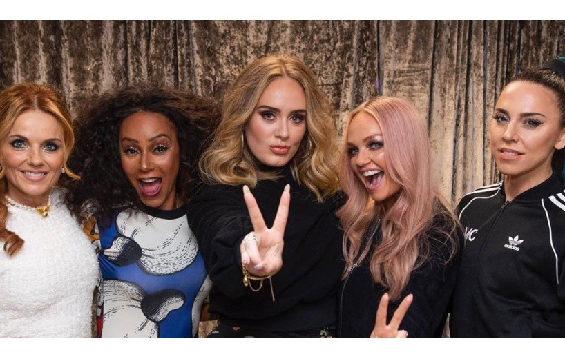 Adele cumplió su sueño: bailó y se emborrachó con las Spice Girls | Espectáculos