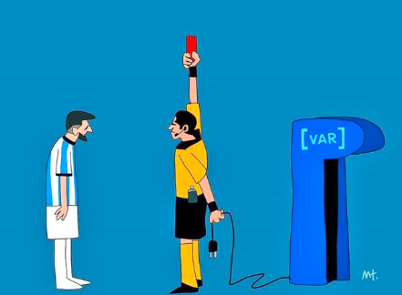 Argentina-Chile: estallaron los memes contra el VAR y la roja para Messi | Redes