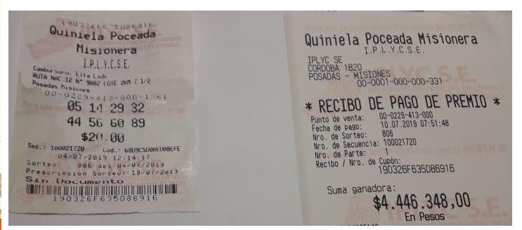 Rescató el ticket de la basura para cobrar los millones que ganó con la Quiniela | Curiosidades