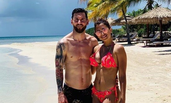 El romántico atardecer de Lionel Messi con Antonela Roccuzzo en el Caribe | Espectáculos