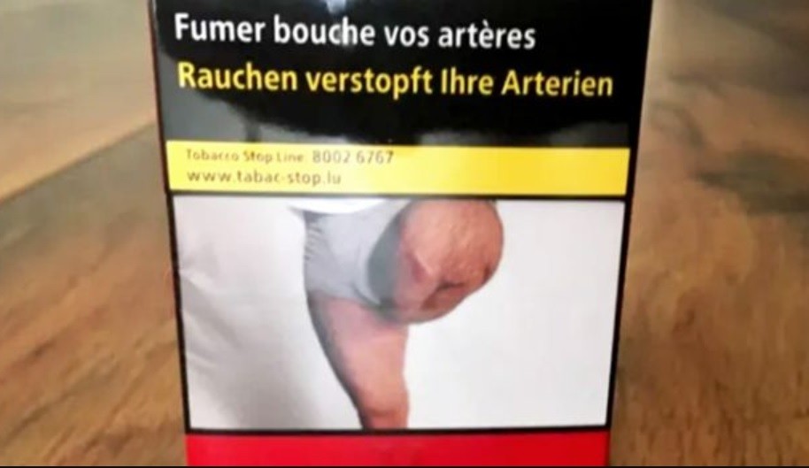 Indignación: descubrió su pierna amputada en la foto del paquete de cigarrillos | Curiosidades