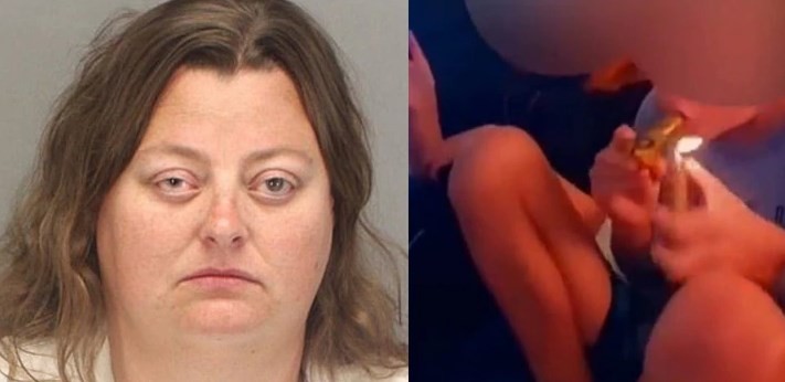 Video documento: detuvieron a una mujer que le daba de fumar marihuana a sus hijos | Internacionales