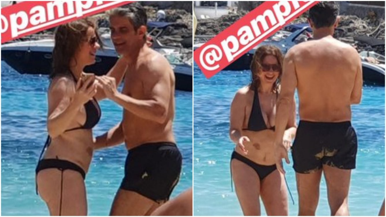 Las vacaciones de Nancy Dupláa y Pablo Echarri en las playas de España | Espectáculos