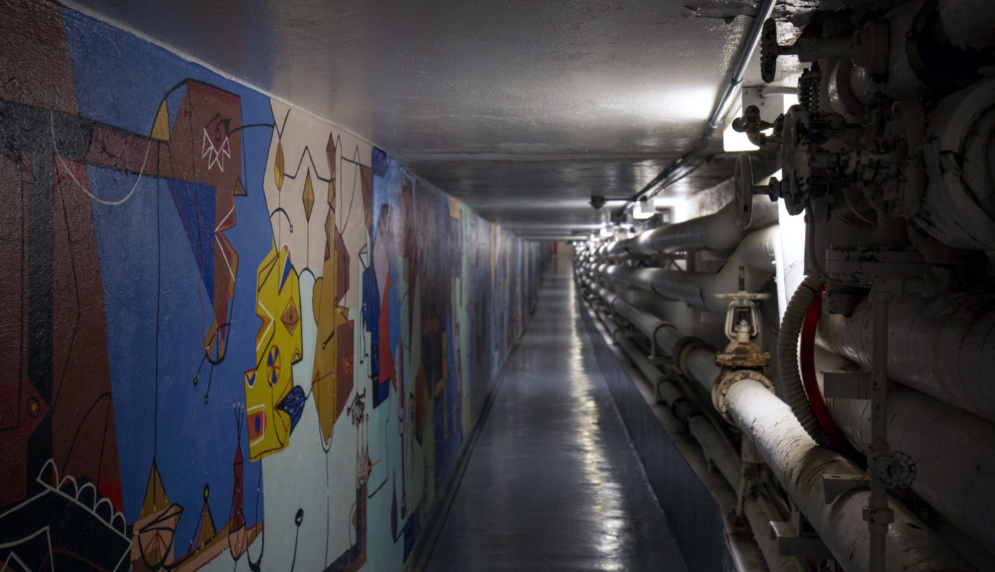 Abren un túnel subterráneo que durante años escondió un mural de Carlos Páez Vilaró en Estados Unidos | Internacionales